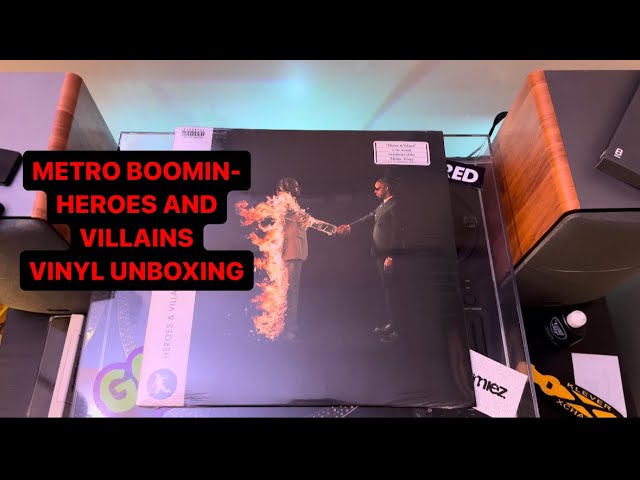 Metro Boomin- HEROES & VILLAINS (Vinyl Unboxing) 