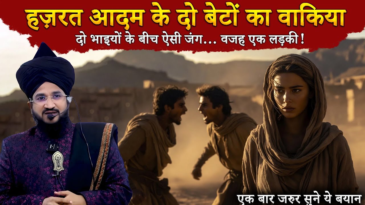 Hazrat Adam Ke 2 Beton Ka Emotional Waqia | Habil Qabil Ka Haqiqi Bayan | Mufti Salman Azhari Bayan