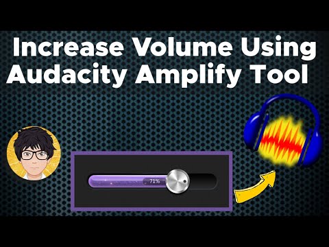 Increase volume using audacity amplify tool  🔥🔥🔥