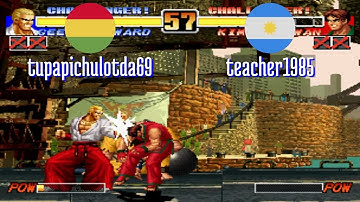 FT5 @kof96: tupapichulotda69 (BO) vs teacher1985 (AR) [King of Fighters 96 Fightcade] Oct 18