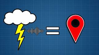 How I located a livestream using background thunder sounds