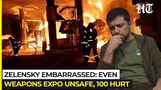 Putin's Revenge For Attacks On 'Russia's Amazon': 100 Hurt In 1 Hit On Kyiv Weapon Show| Wildberries