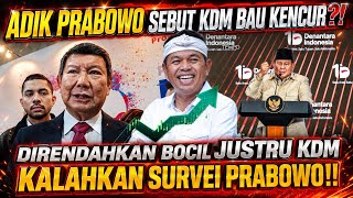 KDM BELITTLED BY PRABOWO'S BROTHER⁉️ CALLED A MERE ROOKIE! NOW KDM'S ELECTABILITY IS SOARING!!