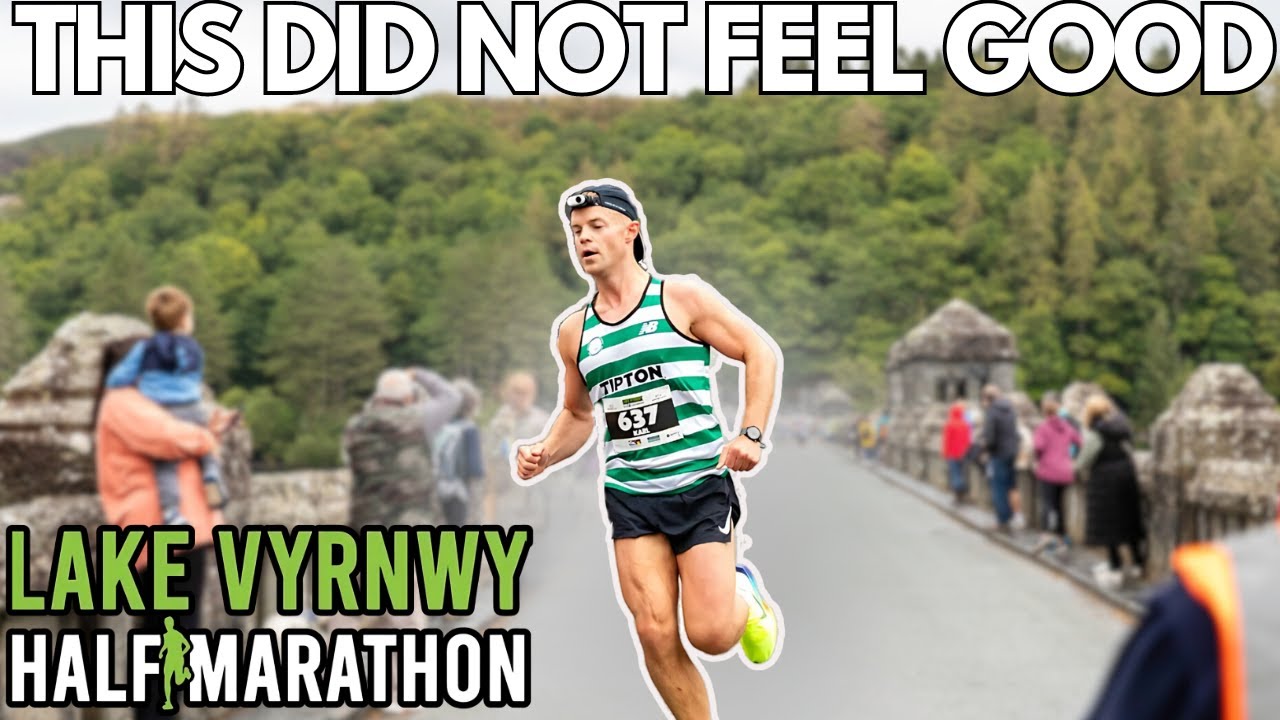 Why My Lake Vyrnwy Half Marathon PB DIDN'T Feel Like a Win | Race Day Vlog 2024