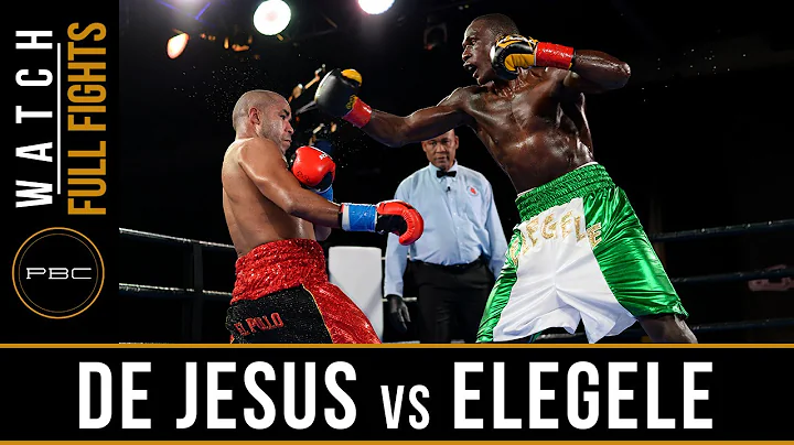 De Jesus vs Elegele FULL FIGHT: January 31, 2015 -...