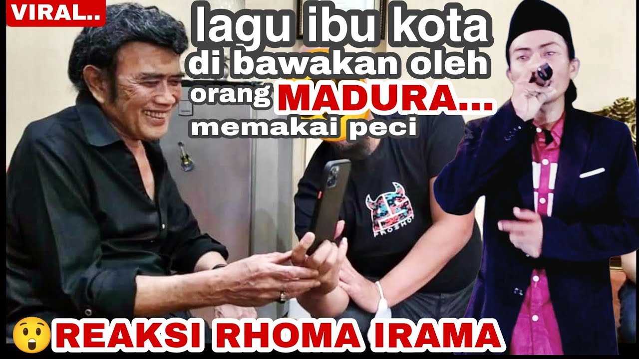 REAKSI RHOMA IRAMA KETIKA LAGUNYA  DI BAWAKAN PAK Ustadz ❗ibu kota