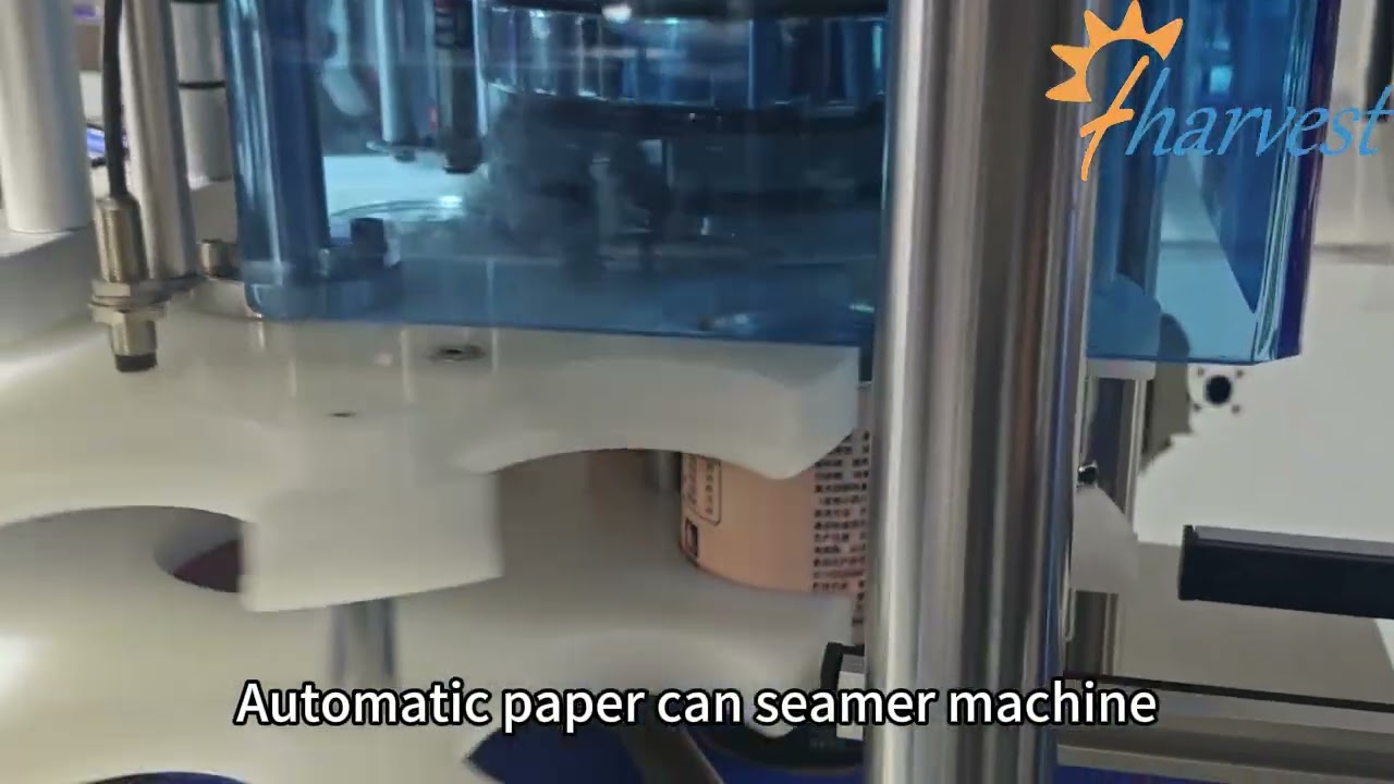 Automatic Paper Can Closing Machine, Can Seamer Machine for Paper Tube