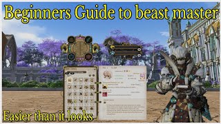 How to play beast master in ffxiv