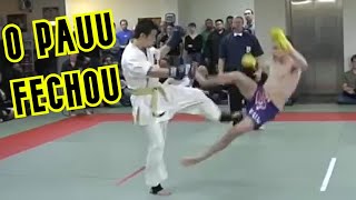 DESAFIO DE PORTAS FECHADAS KARATE VS MUAY THAI