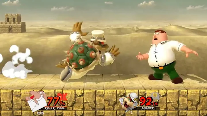 Peter Griffin vs Wedding Bowser (smash ultimate mo...