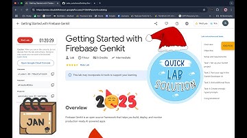 Getting Started with Firebase Genkit | #qwiklabs | #coursera  | [With Explanation🗣️]