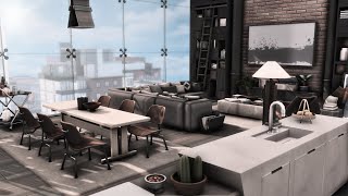 Fitness Influencer Apartment The Sims 4 Apartment Renovation Speed Build