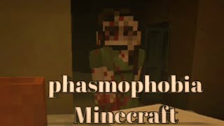 Phasmophobia Minecraft pe #39 || очень медленный призрак👻