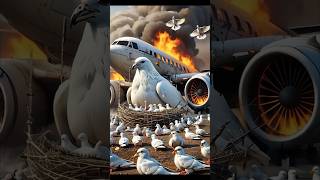 A Mother Pigeon Lost Everything In A Tragic Flight. .