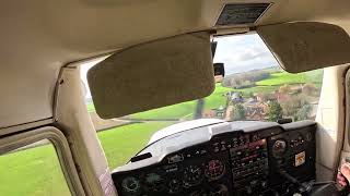 Landing At Netherthorpe Airfield Egnf