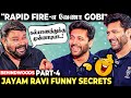   gobinath   jayam ravi answers rapid fire questions  behindwoods