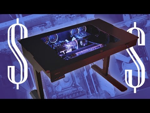 Most Expensive Desk Pc Lian Li Dk 04 Youtube