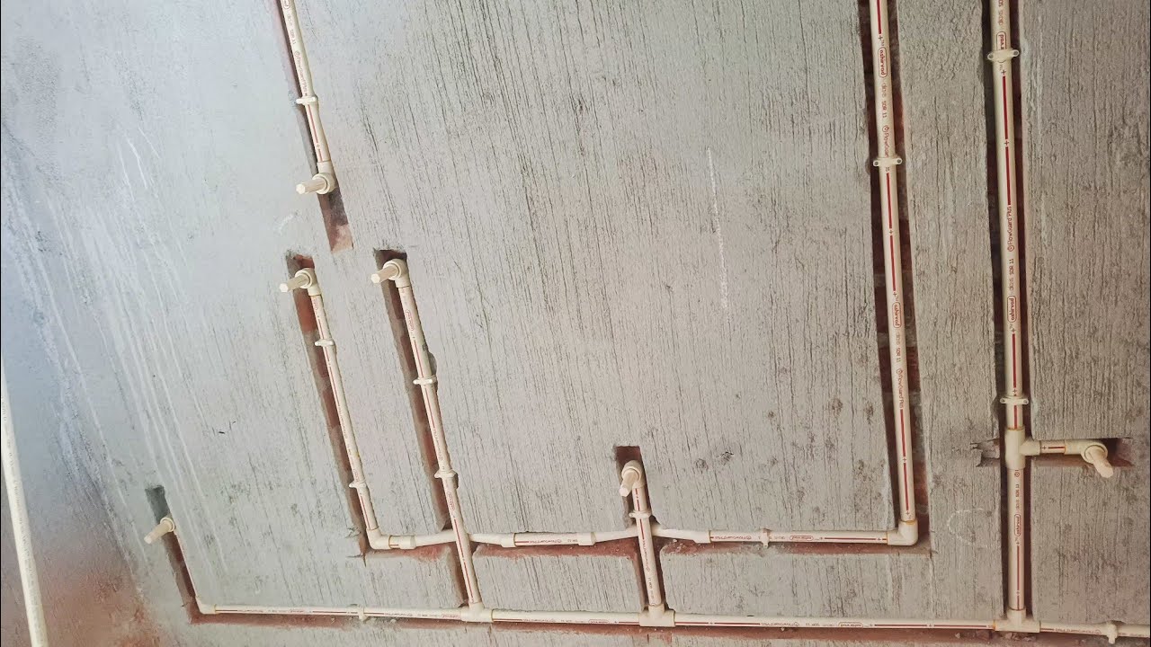 Bathroom pipeline fitting Video 