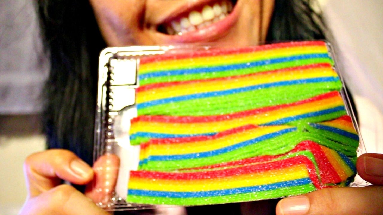 ASMR Eating Airheads Xtremes ScorpioAnnASMR YouTube