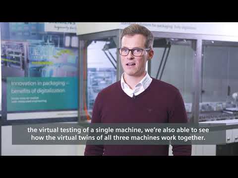 Siemens @interpack 2021: Line Integration with Digital Twins