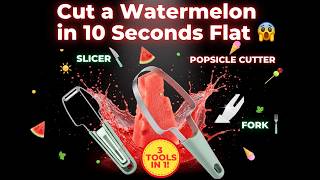 3-in-1 Watermelon Cutter Slicer VS Knife: Which One Works Better ❓🍉 screenshot 5