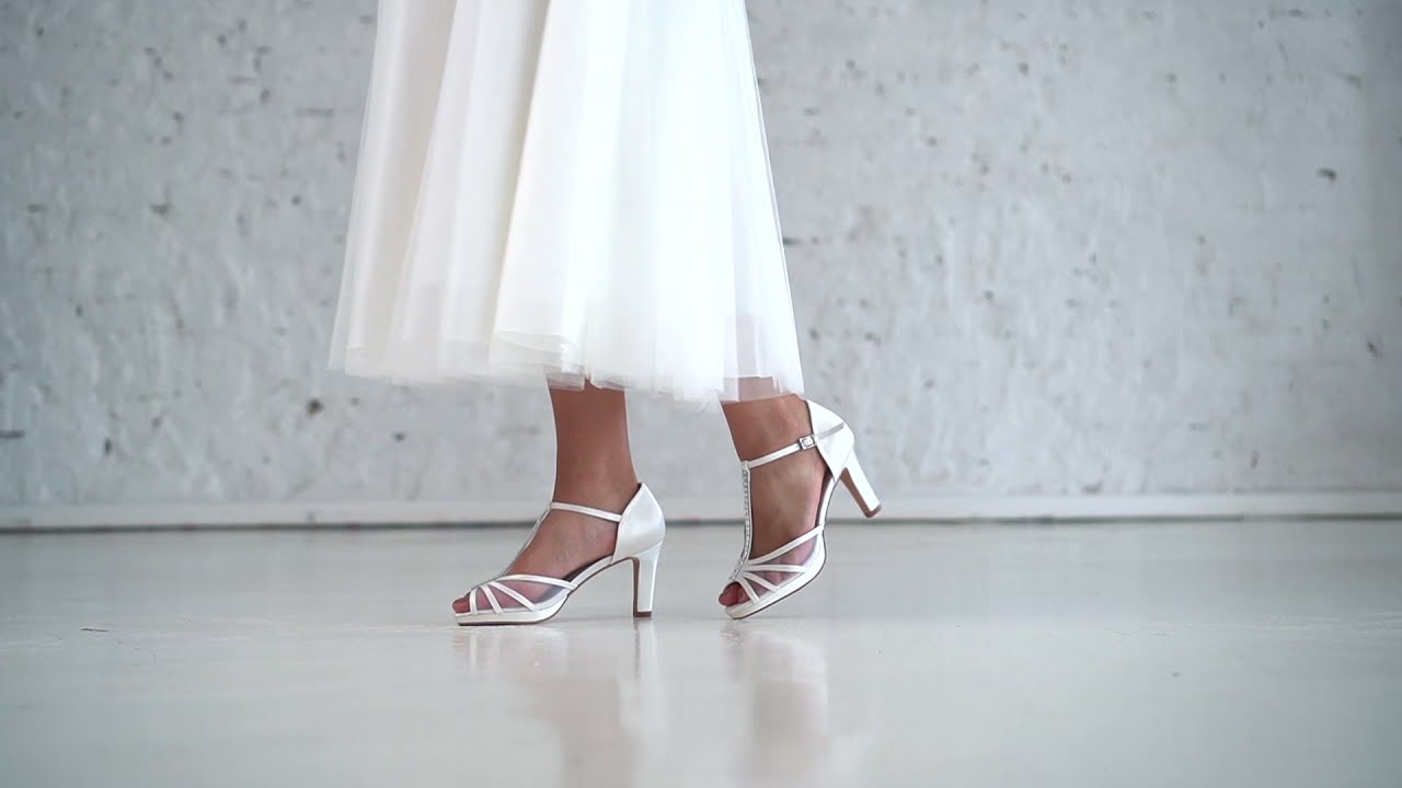 Scarpe da sposa basse tacco 3,5 cm online collezione 2020 avorioSposatelier