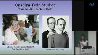 Prof. Nancy Segal: "Born Together- Reared Apart"