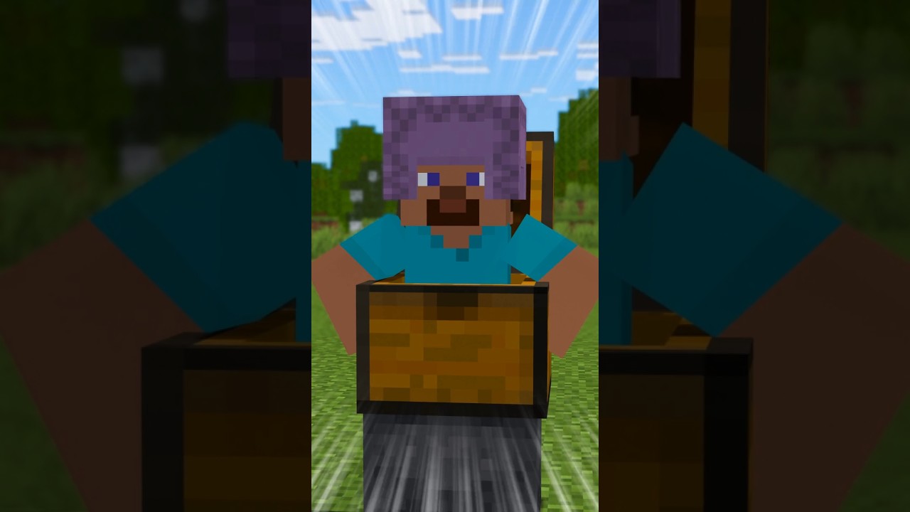 Steve Thought This Armor Would Protect Him... #minecraft