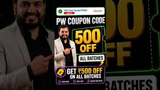 pw coupon code 2026 batch | pw batch coupon code | pw coupon code 2027 batch #pw #pwcouponcode