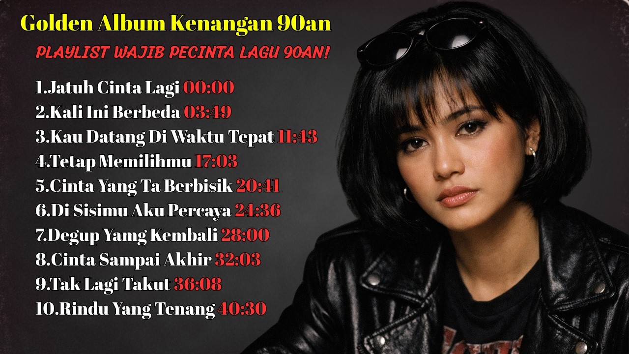 Golden Hits 90an Terbaik 🎶 Lagu Cinta 90an Paling Bikin Kangen | Full Album Nostalgia