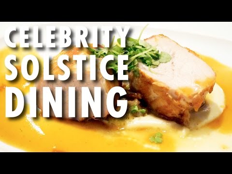 Celebrity Solstice Tour & Review: Dining ~ Celebrity Cruises ~ Cruise ...