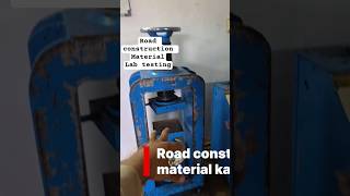 Road construction material Lab testing!! #road #material #contentcreator #labrador #viral