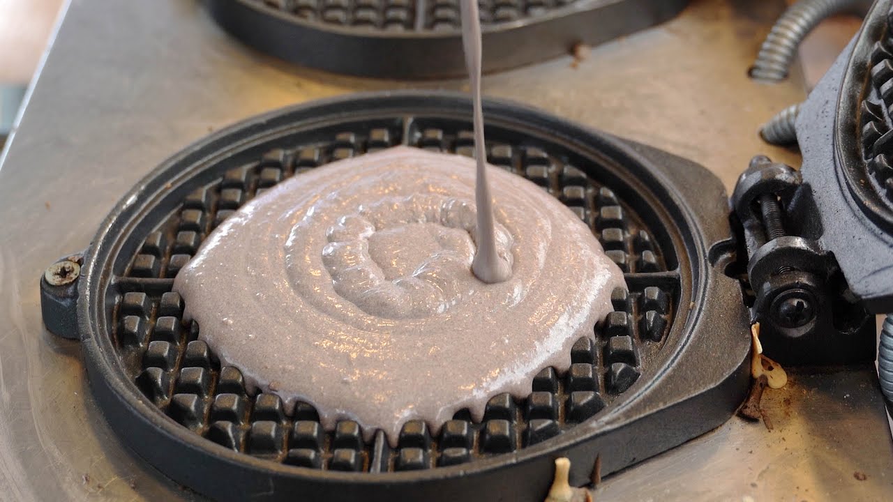 Oreo, мороженое тонкие и толстые вафли | Корейская уличная еда