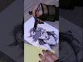 رسم بقلم رصاص - one pencil drawing #اكسبلور #drawing #رسم