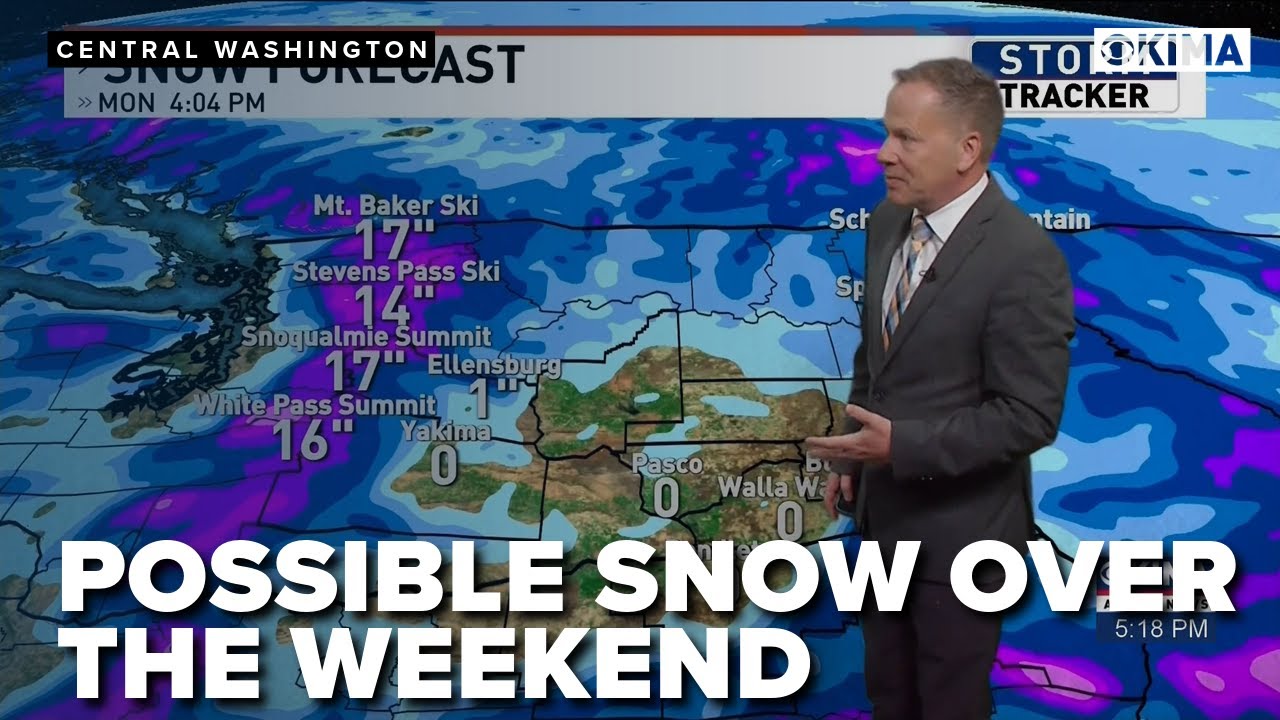 Possible Snow Over the Weekend | Weather with Mike McCabe - YouTube