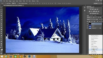 Snow Fall Animation in Photoshop