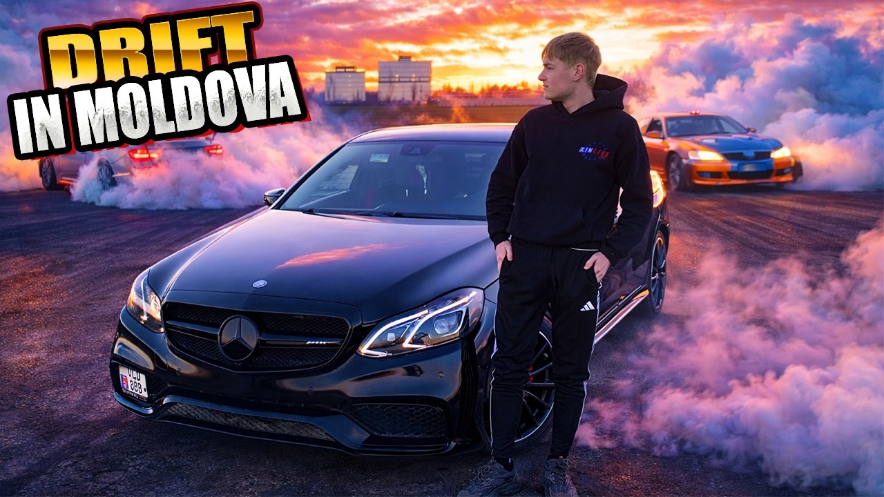 AM FOST LA DRIFT IN MOLDOVA! VLOG AUTO cu MERCEDES E-Class W212