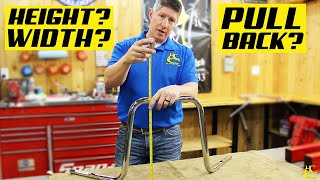 How to Measure Ape Hangers Correctly  Height, Width & Pullback