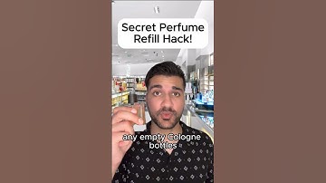 Secret Perfume/Cologne Refill Hack! 💵 #finance #money