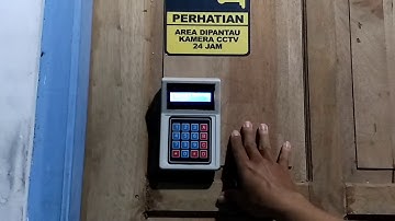 kunci pintu e-Ktp dan password (arduino)