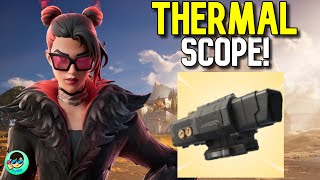 *Challenge* Thermal Scope Only vo Fortnite