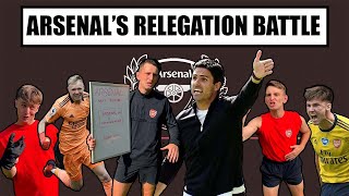 ARSENAL ARE GETTING RELEGATED!!!