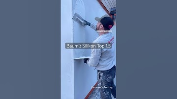 Baumit Silikon Top 1.5 silicone resin for a low maintenance durable facade. #mrsmoothplastering