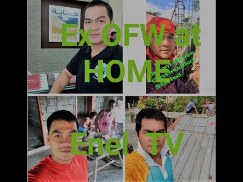 My INTRO : Ex OFW at HOME :  Enel TV