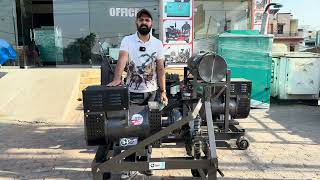 25kVA PTO Generator | Chadha Sunil Brand | 3 Phase 440V | Heavy Duty Gearbox Model
