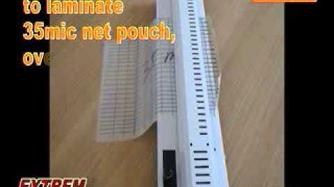 JAM FREE laminating machine