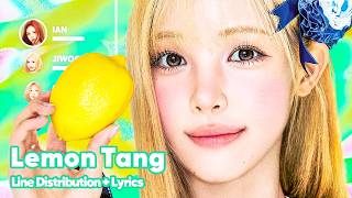 Hearts2Hearts - Lemon Tang (Line Distribution   Lyrics Karaoke) PATREON REQUESTED