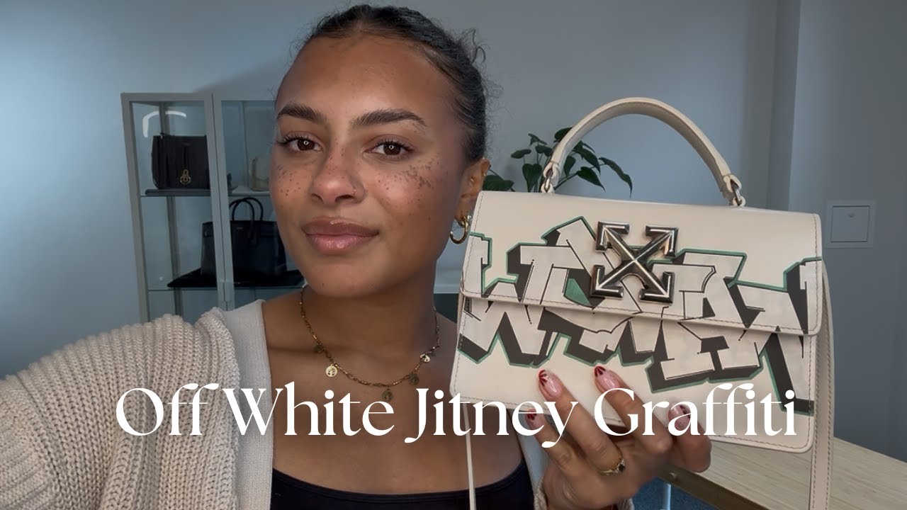 Off White Jitney Graffiti – ARMCANDY BAG CO
