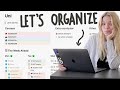 How I Clean and Organize DIGITALLY for University 🧼 | 2021