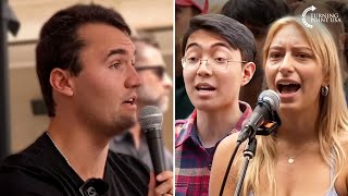 Charlie Kirk Takes on WOKE College Students... and WINS!!!
